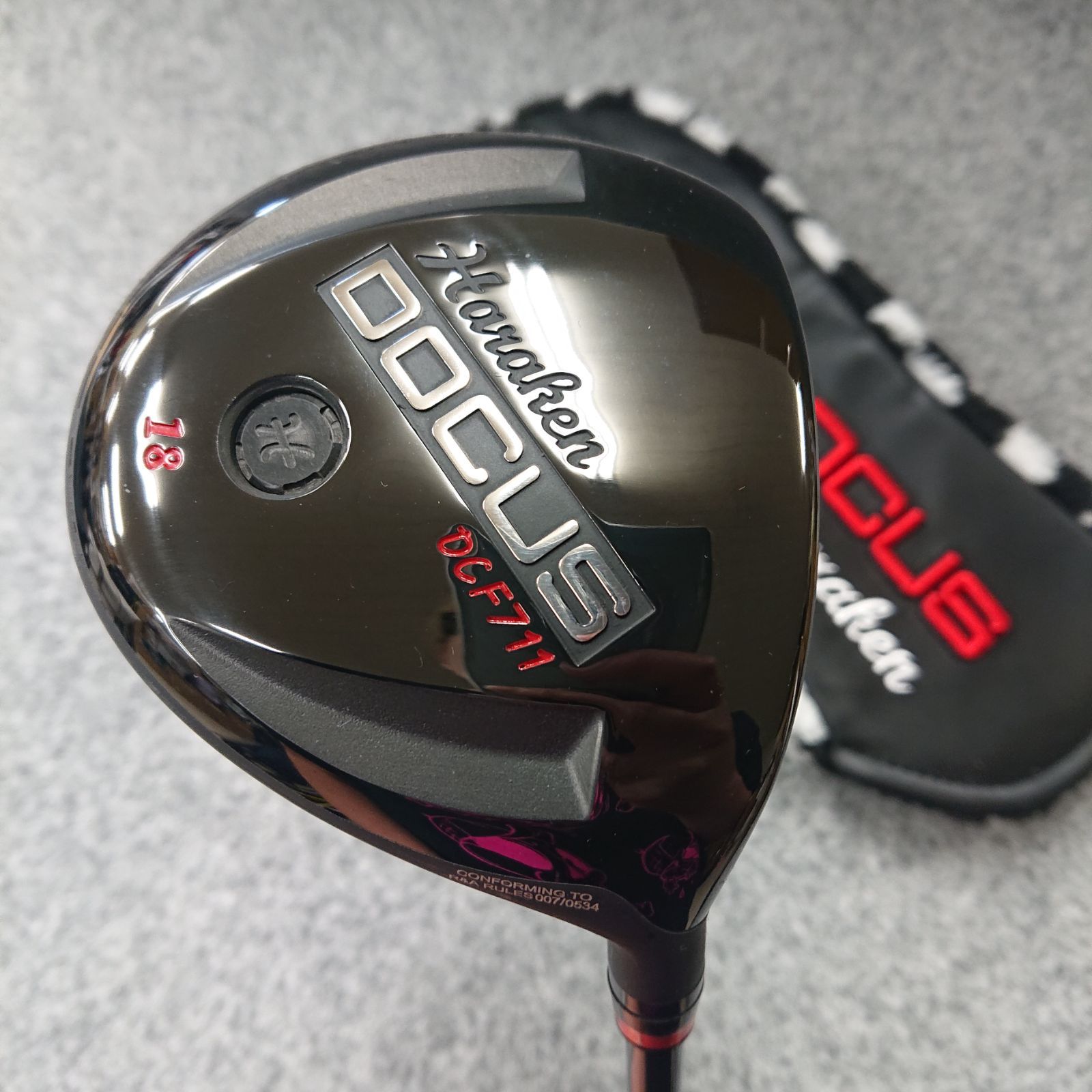 美品! ドゥーカス DCF711 フェアウェイウッド 5W 18° スピーダー エボリューション4 FW 60 (X) 試打用シャフト