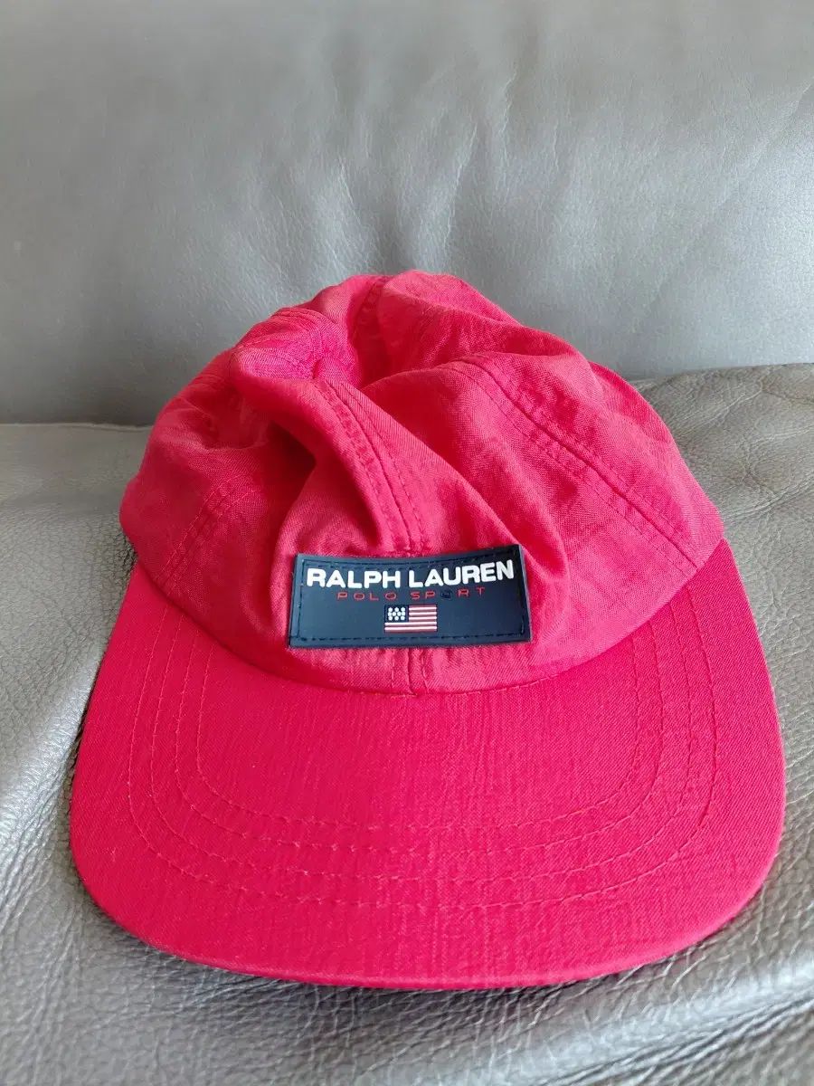 90s ポロ スポーツ ナイロン 6パネル キャップ