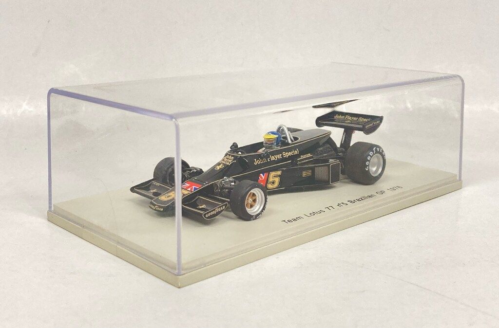 MINIMAX 1/43PLANEX COLLECTION LOT-SPK-77BRA Team Lotus 77 #5 Brazilian GP 1976(Ronnie.Peterson) 9366
