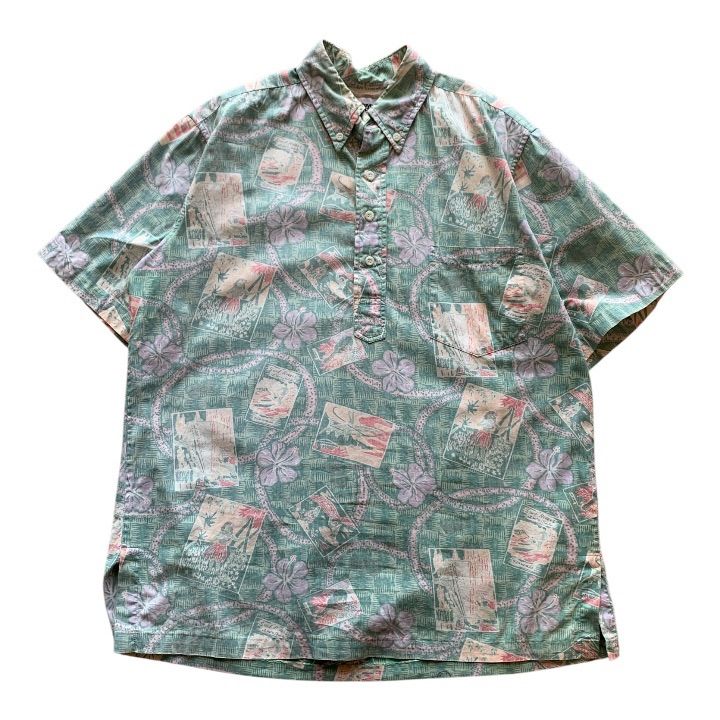 80's Reyn Spooner Pullover Shirts レインスプーナー プルオーバーシャツ ハワイアンシャツ
