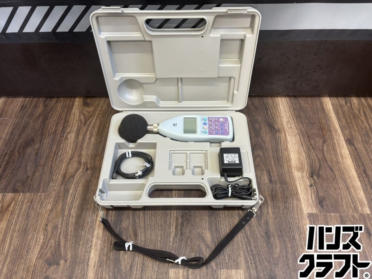 ♭【中古未校正品】RION　NL-32　精密騒音計　通電確認のみ【熊本けやき通り店】