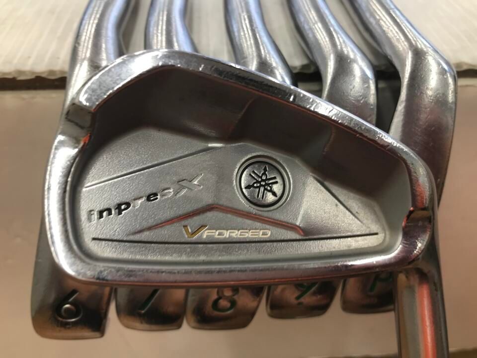 ヤマハ インプレスX Vフォージド 2012 ツアーAD 75 (DJカラー) Rフレックス アイアンセット 中古【最短即日発送】