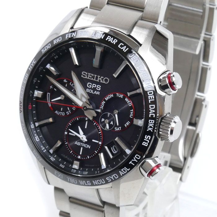 SEIKO セイコー ASTRON 腕時計 ソーラー SBXC043/5X53-0AS0 GPS 大谷 