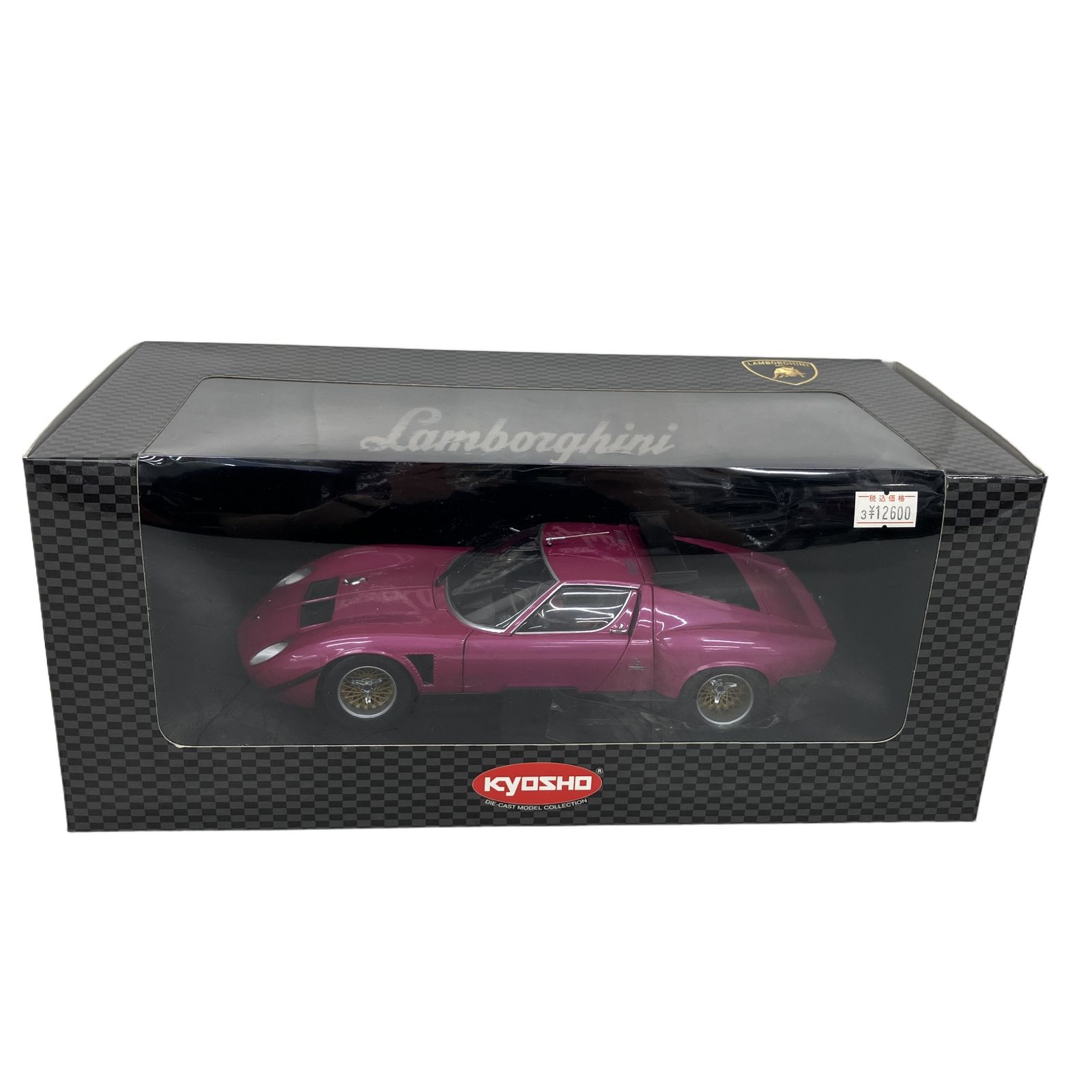 京商 08311PM 1/18 ランボルギーニ イオタ SVR ダイキャスト ミニカー 中古 K11206767