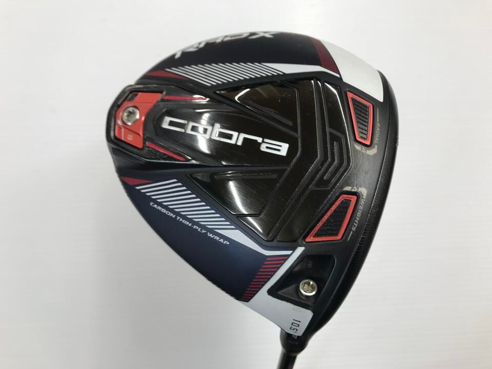 コブラ　KING RADSPEED XB Peacoat/Red US　10.5度　Speeder EVOLUTIONfor RAD SPEED　Sフレックス　ドライバー　中古【最短即日発送】