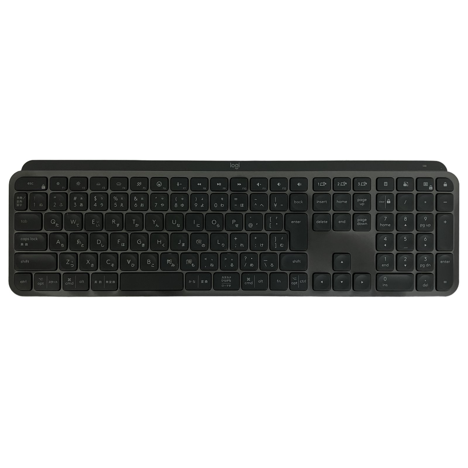 Logicool YR0073 MX Keys S Bluetooth グレー ワイヤレス キーボード