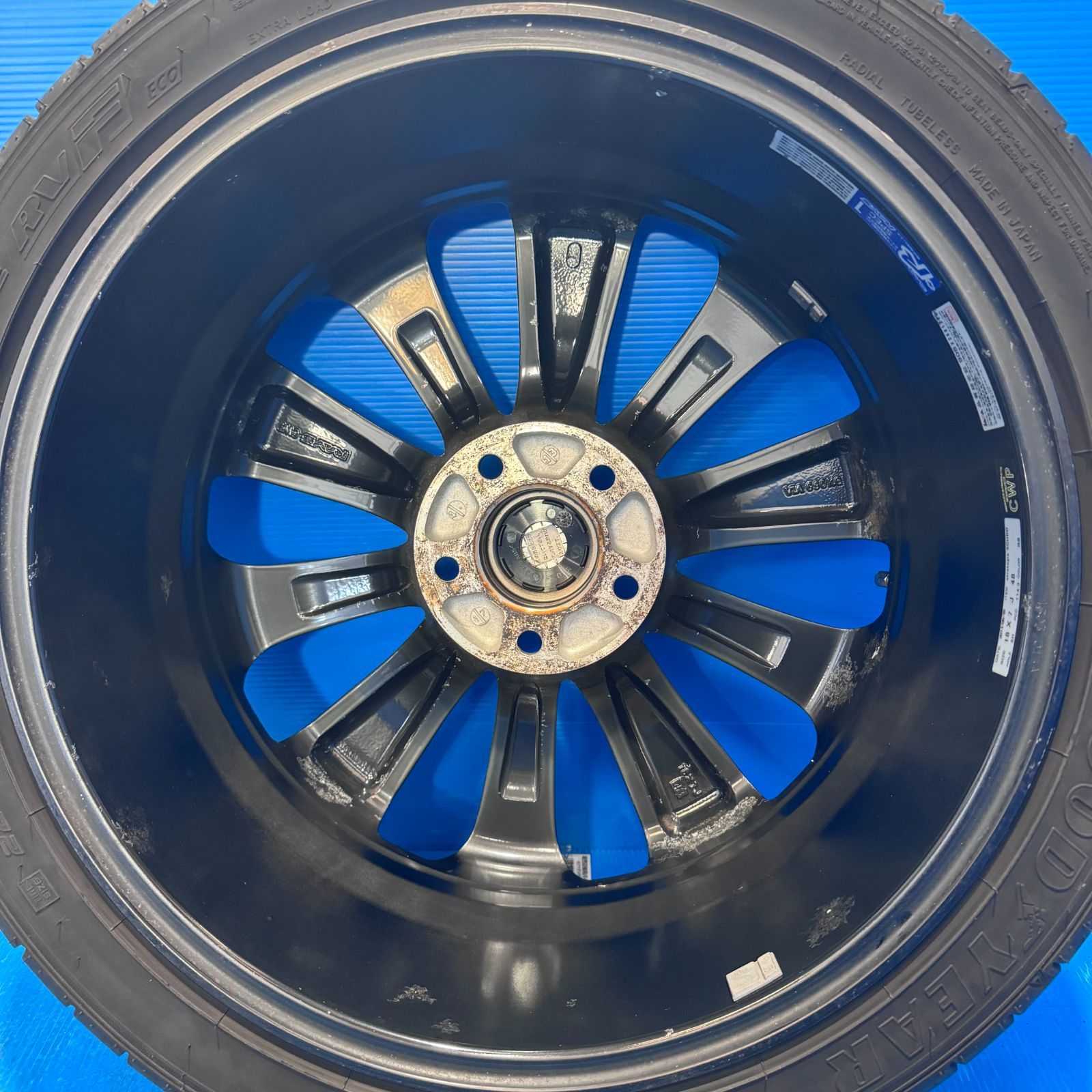 RAYS ベルサス ストラテジーア スクード 18インチ 7J+48 5H114.3 