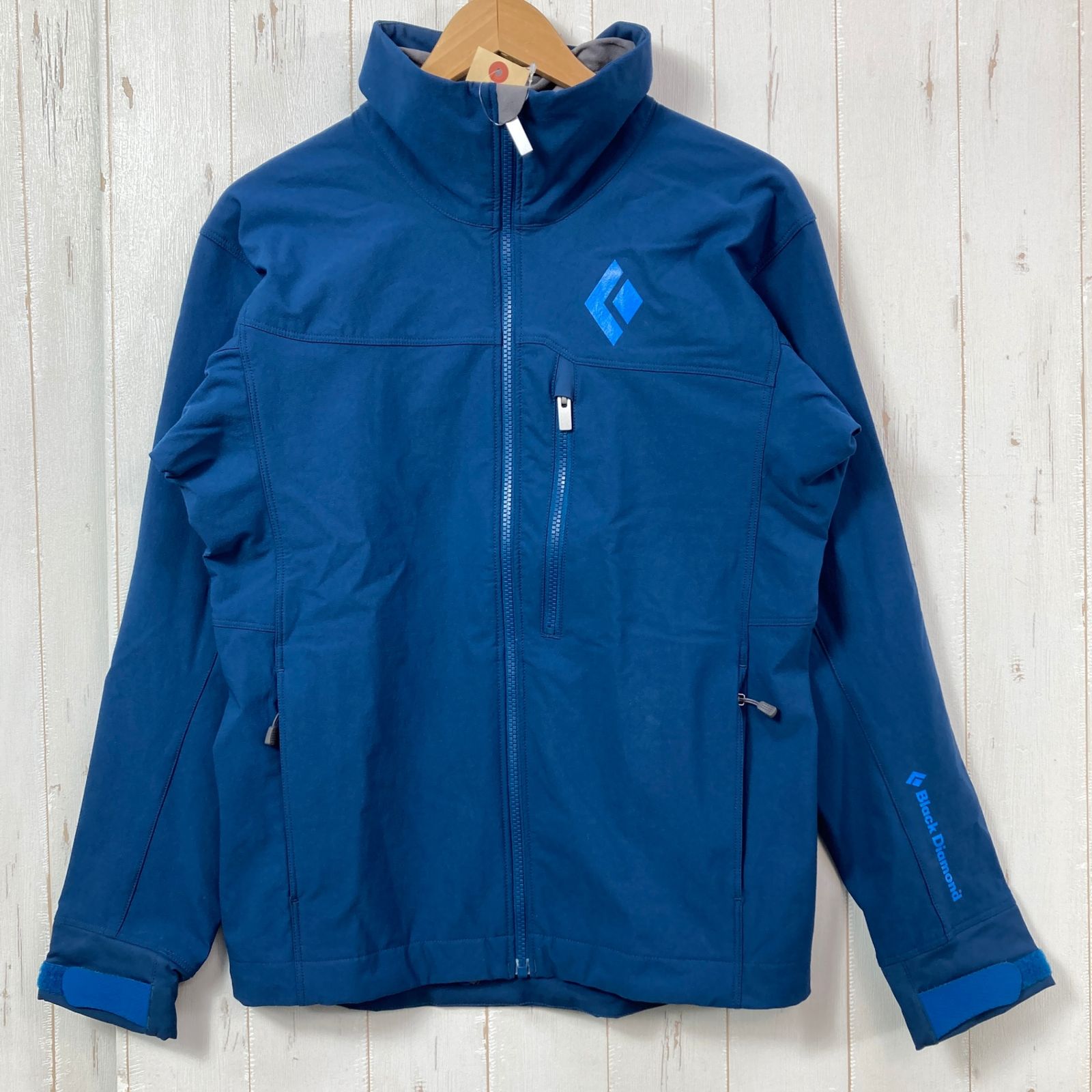 ✉️Men's S ネイビー系 Black Diamond ( ブラックダイヤモンド ) ショーラー ソフトシェル ジャケット ナイロン ウェア トップス アウター ジャケット ソフトシェル z00057617 ソフトシェル アウター ジャ