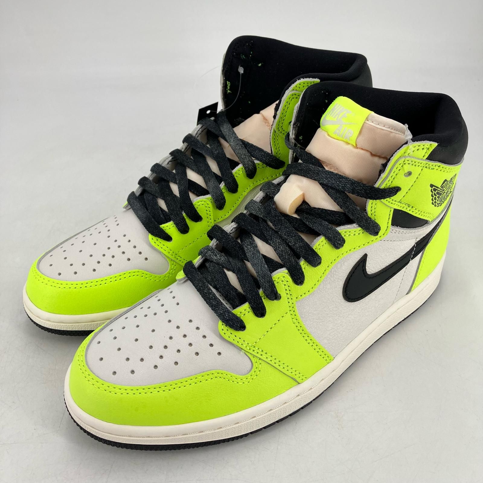 【イオン広店】 中古 NIKE AIR JORDAN | ナイキ　エアー　ジョーダン スニーカー Air Jordan 1 High OG 555088-702 イエロー 27.5cm 【126】
