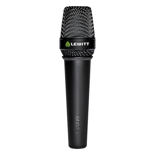 LEWITT MTP 5 ダイナミックマイク 単一指向性 高効率カーディオイド XLR 有線 低ハウリング 握り込みOK 低ハンドノイズ 高ゲイン ステージノイズ分離 ボーカル 歌 ライブ 録音 レコーディング 宅録 マイクホルダー付 【国内 5cb3f765