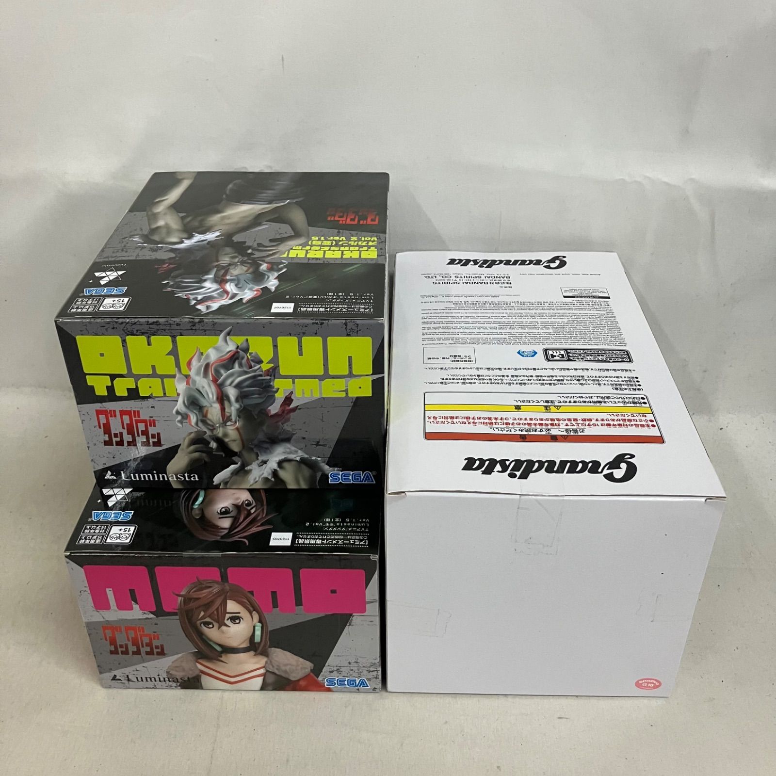 未開封 ダンダダン Luminasta オカルン 変身 他 フィギュア 6個セット 