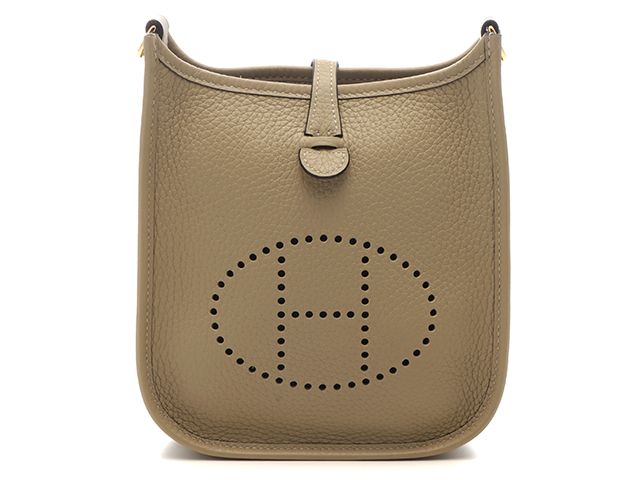 HERMES エルメス バッグ エヴリンTPM ベージュマルフォ/GP金具 ワンショルダーバッグ ショルダーバッグ トリヨンクレマンス ベージュマルファ レディース【中古】433