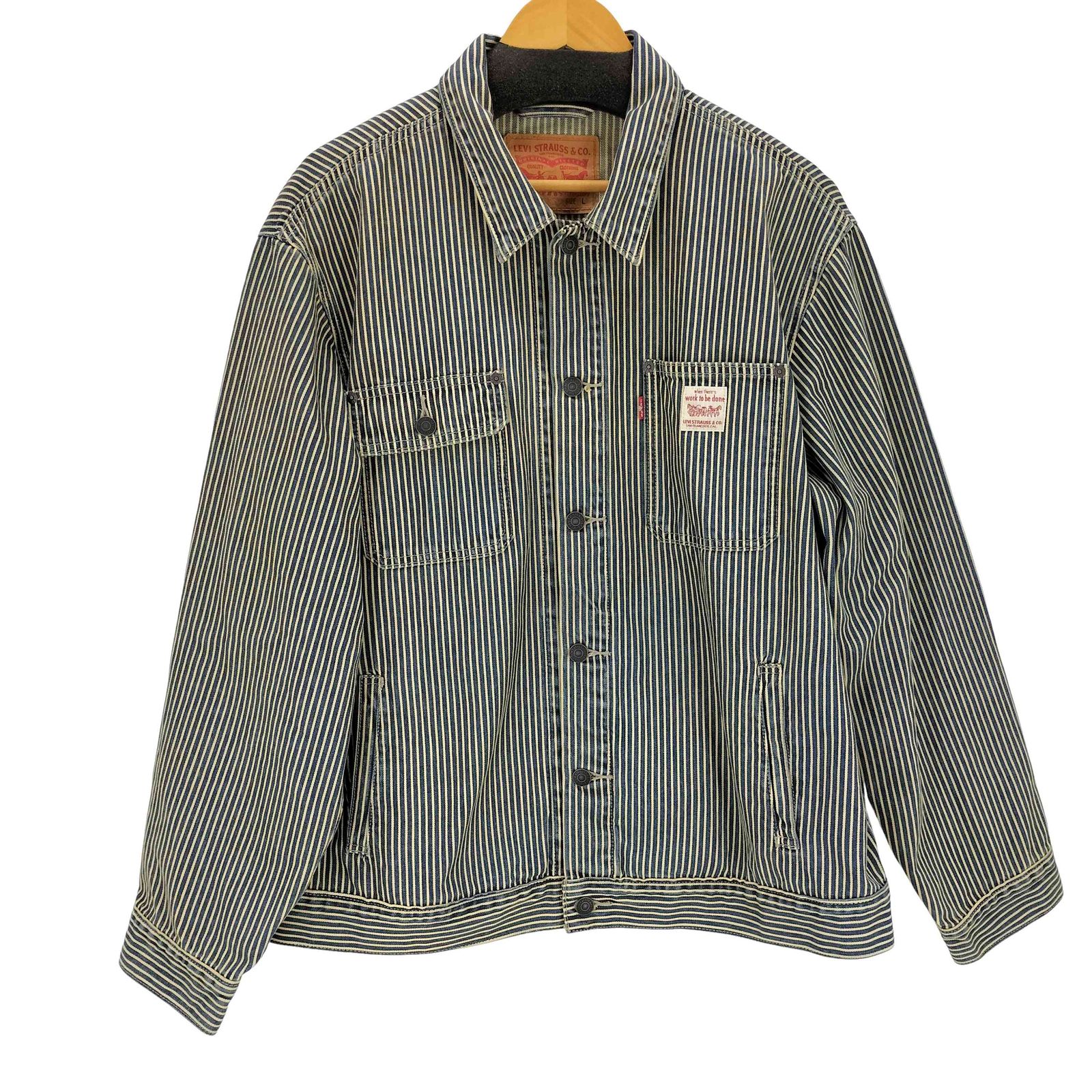 リーバイス Levis WORKWEAR SUNRISE トラッカージャケット メンズ L
