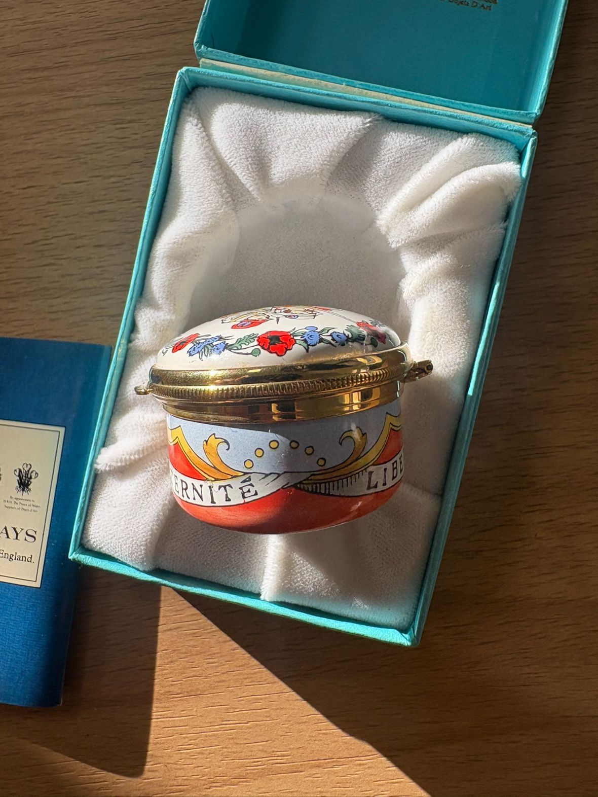 UW264191352 HALCYON DAYS ENAMELS ティファニー ピルケース 小物