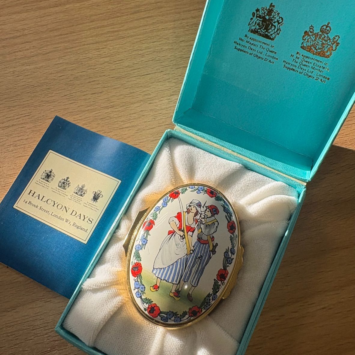UW264191352 HALCYON DAYS ENAMELS ティファニー ピルケース 小物