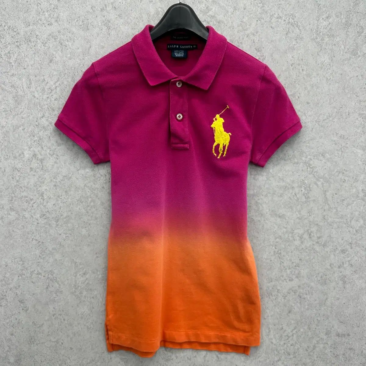 85 ポロラルフローレン ビックポニー レディース タイトフィット 半袖 カラーTシャツ 7,300円