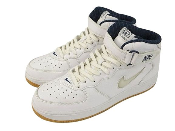ナイキ NIKE Air Force 1 Mid NYC DH5622-100 エア フォース 1 ミッド NYC 30cm 白 ホワイト スニーカー シューズ 靴 ☆AA★