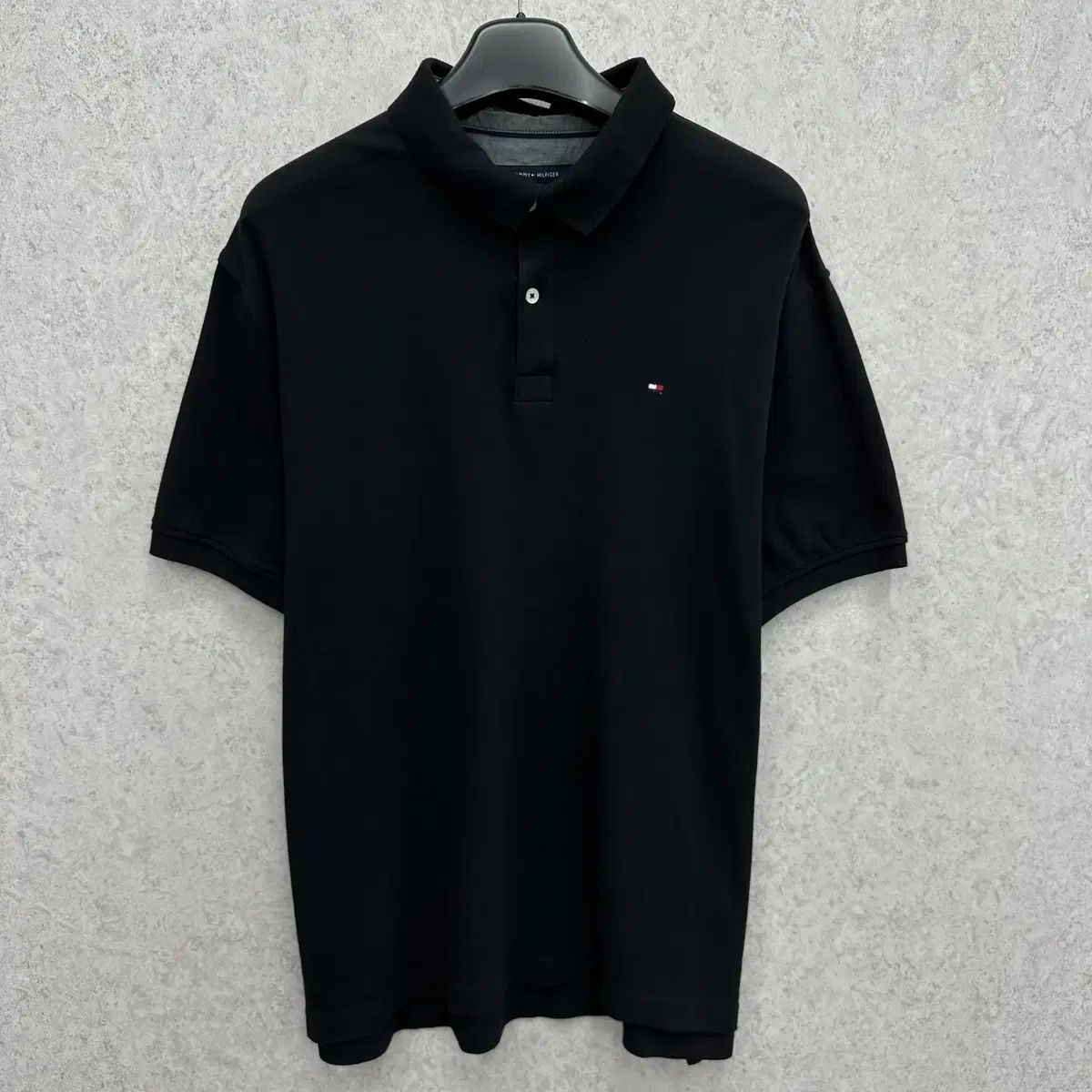 105 Tommy Hilfiger トミーヒルフィガー メンズ ルーズフィット 半袖 カラーTシャツ