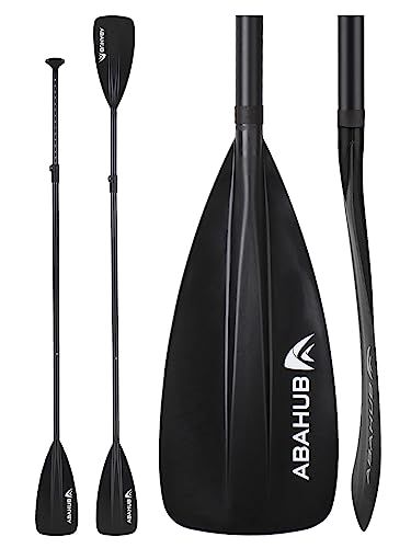 Abahub SUP パドル - 3ピース 調節可能なスタンドアップパドル - パドルボード用軽量オール、アルミニウム合金PUコーティングシャフト 172-213CMY 69dacbac