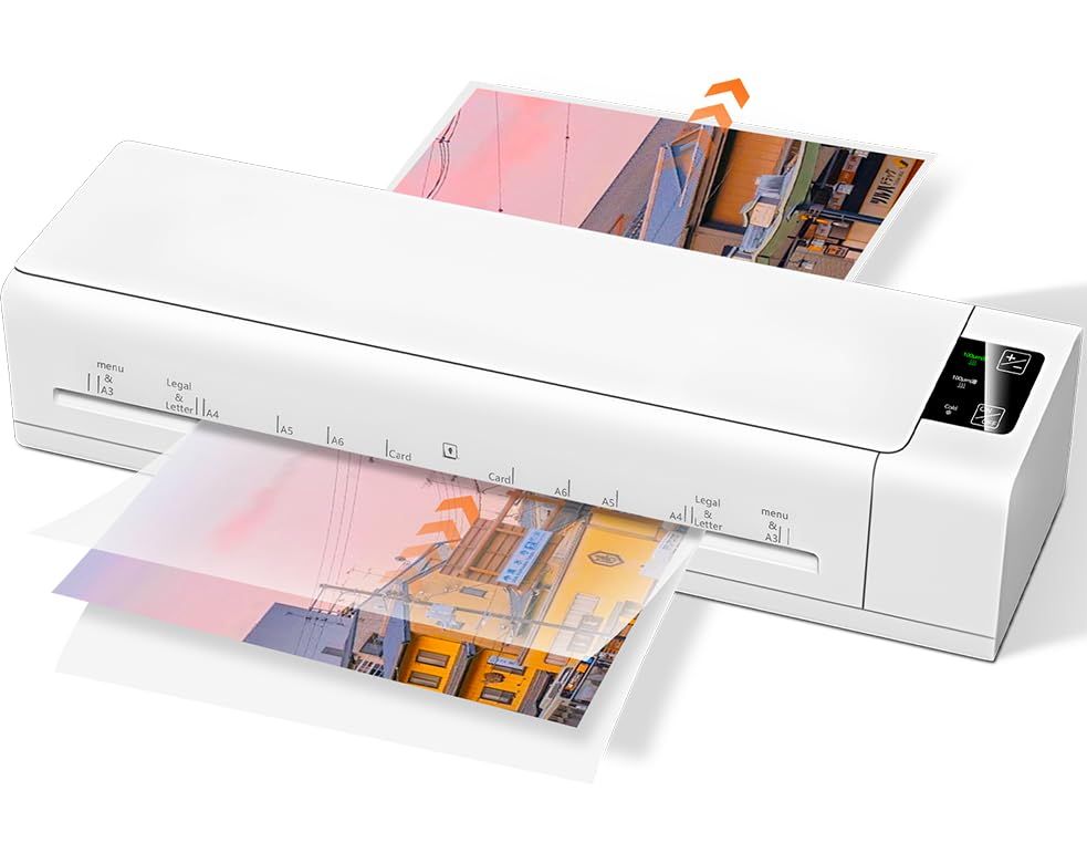 ラミネーター A3/A4対応 ラミネート 器 80~150μmフィルム対応 ラミネーターa3対応 冷/熱モード 紙詰まり防止 波打ち防止 気泡なし ABS機能 ラミネート機械 静音 簡単操作 60秒ウォームアップ a3 ラミネート ノートリング 穴抜き 裁ｍａ