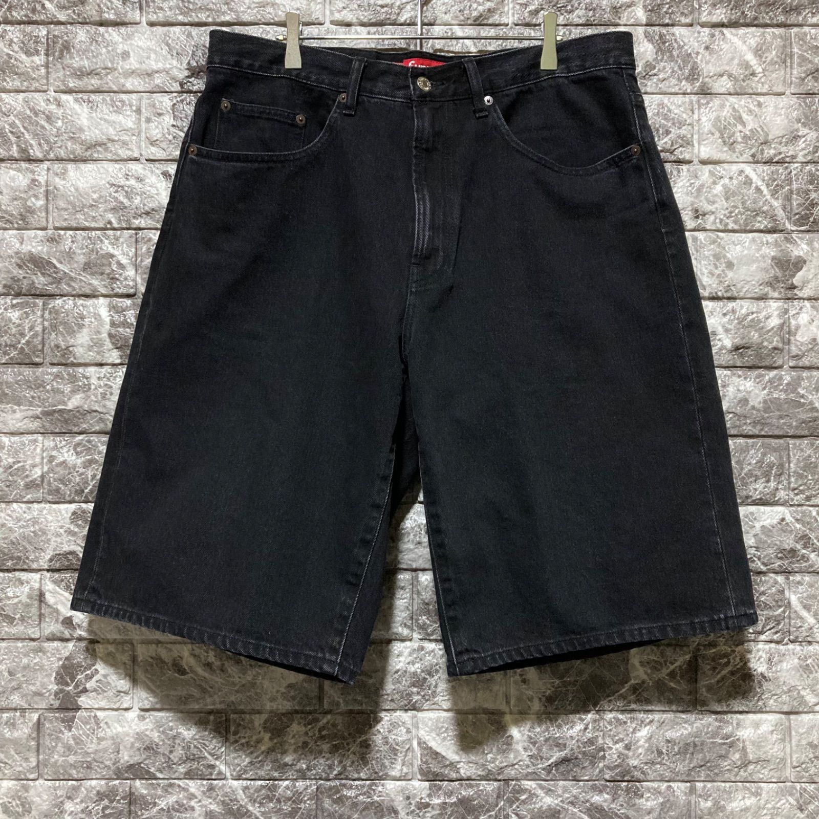 ショートパンツ Supreme 25SS Baggy Denim Short Black 34 SUPREME 25SS Baggy Denim Short 34インチ バギーデニム BLACK