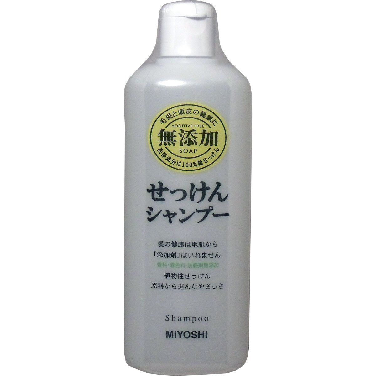 新品 ミヨシ石鹸 ミヨシ無添加せっけんシャンプー × 5個セット