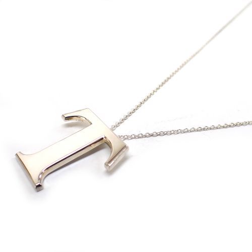 ティファニー Tiffany&Co. スターリングシルバー SV925 T ロゴ ネックレス