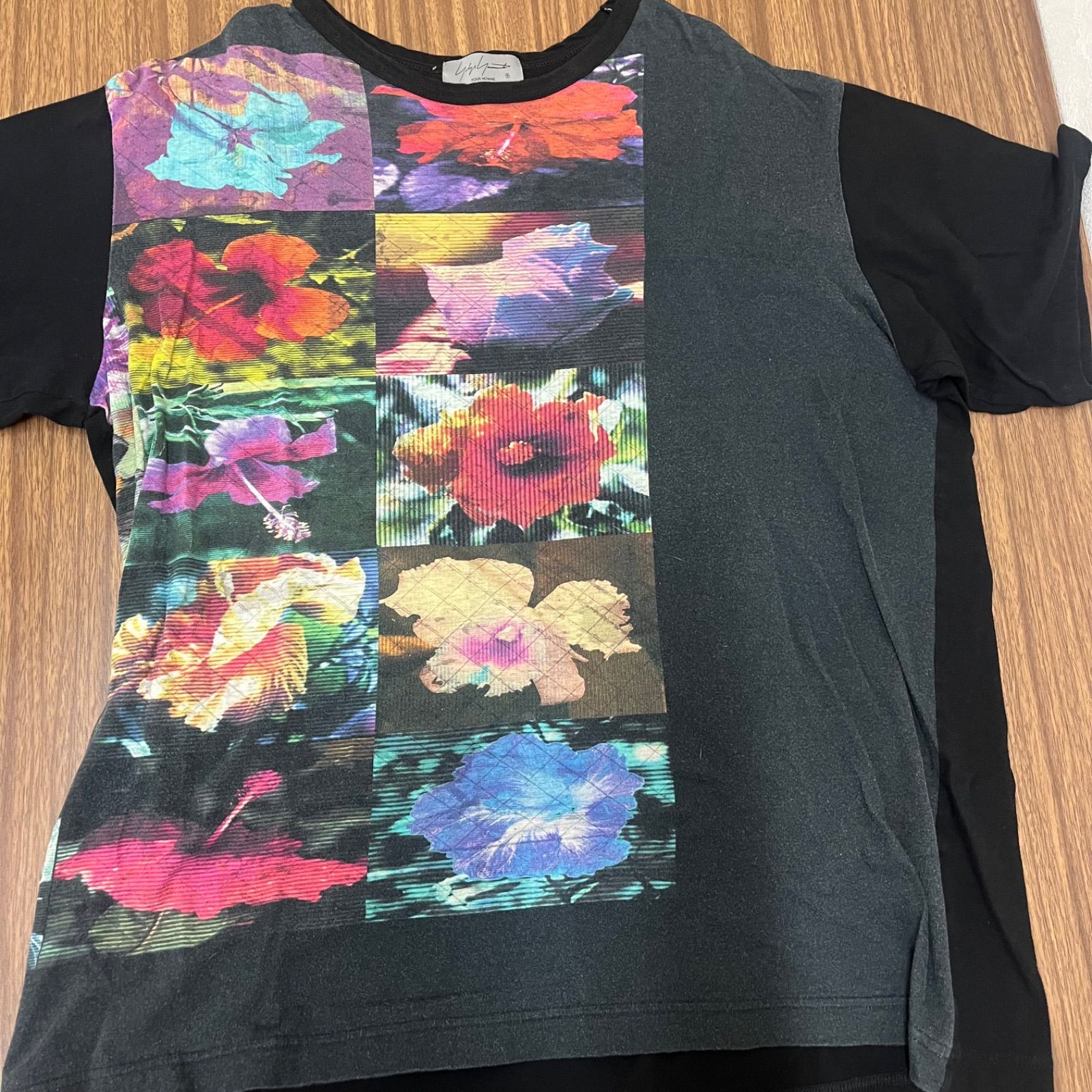 (b)ヨウジヤマモト Youji Yamamoto pour homme 花図鑑 サイズ 3 L 2022年 春夏コレクション コットン 100%/10094