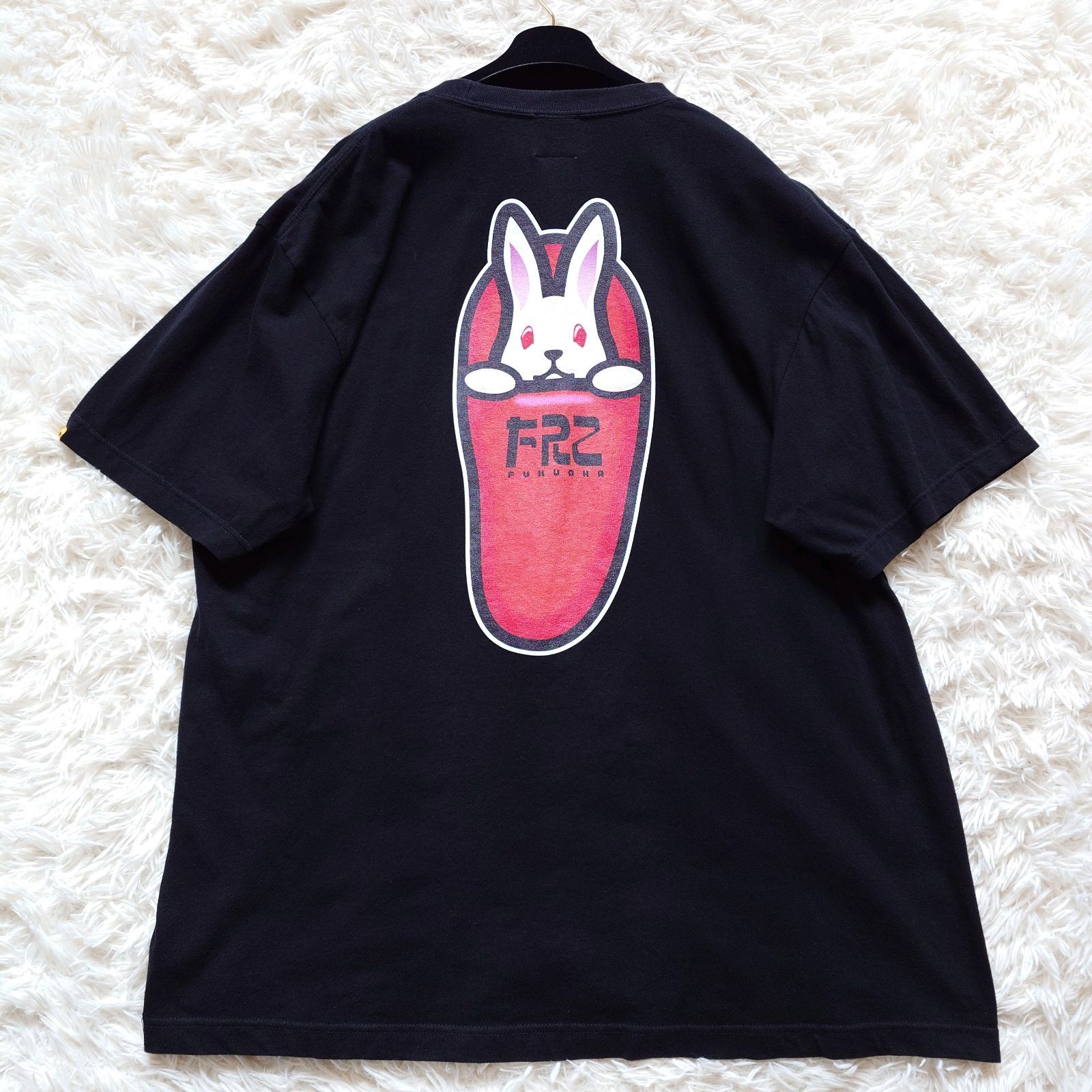 FR2 エフアールツー 福岡限定 明太子 刺繍ロゴ ワッペン Tシャツ