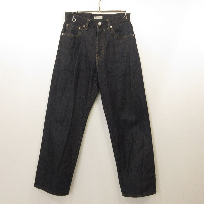 【姫路東店】 中古 URBAN RESEARCH | アーバンリサーチ デニムパンツ スーピマ DENIM PANTSワイド #BOB UR26-14B002 ×SHIOTA ネイビー サイズ：28 【107】