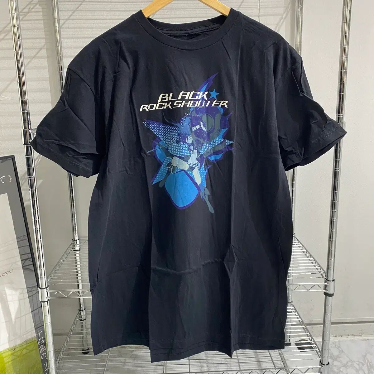 ブラック★ロックシューター 00s ヴィンテージ アニメ Tシャツ アニメT