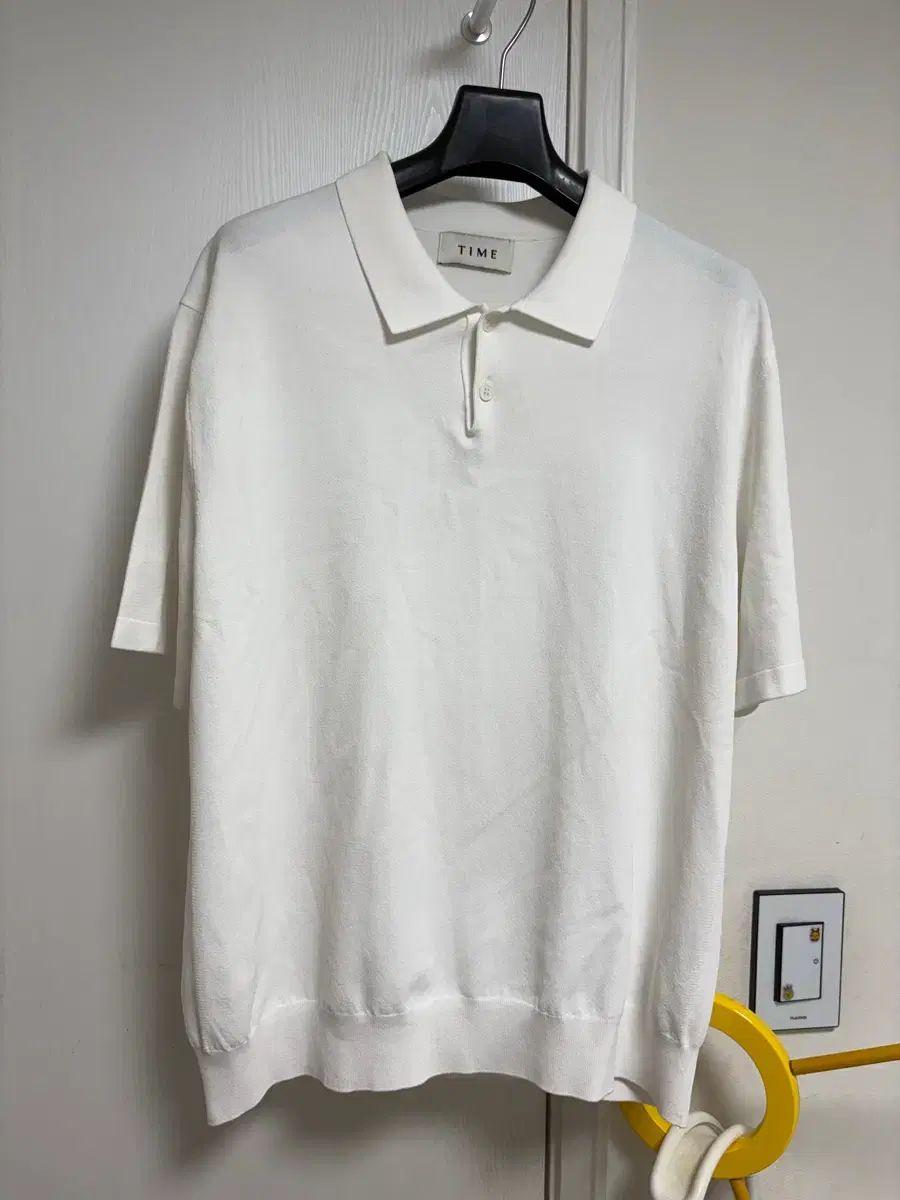 TIME HOMME 白 ポロ ニット Tシャツ (23年) 10,512円