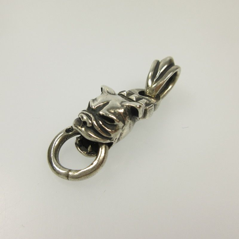 【姫路東店】 中古 GABOR/Gaboratory | ガボール／ガボラトリー ペンダントトップ BULL DOG HEAD PT(M) Internatinal 【134】