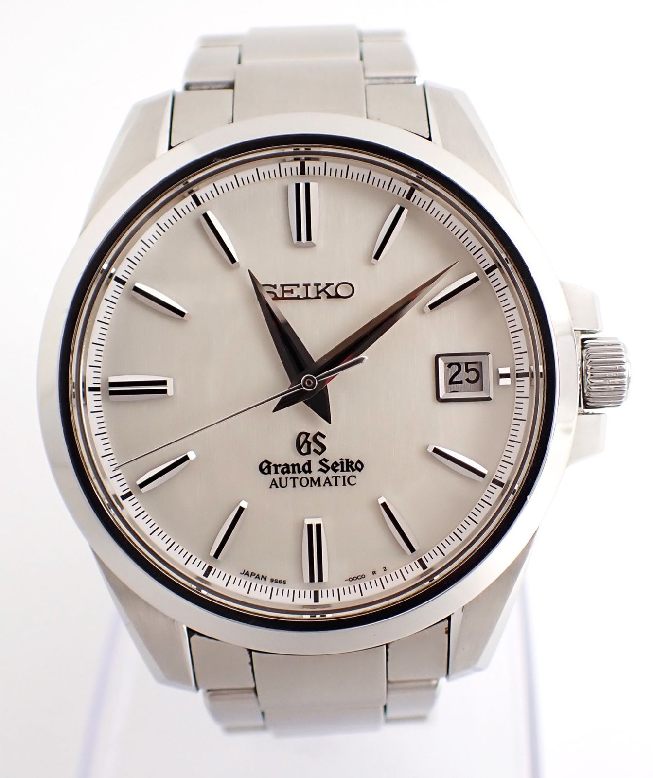 Grand Seiko(グランドセイコー) メカニカル 9S65-00C0/SBGR055 SS AT 自動巻き シンプル メンズ 腕時計 裏スケ
