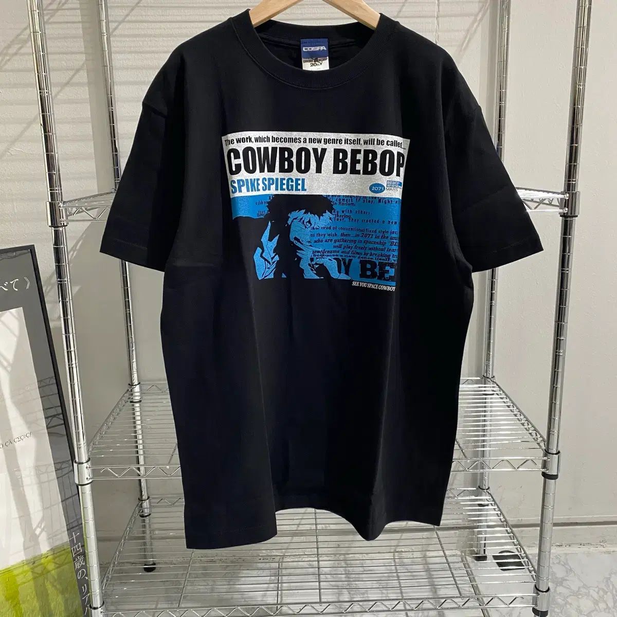 コスパ カウボーイビバップ 20周年 OFFICIAL アニメ Tシャツ アニメティ