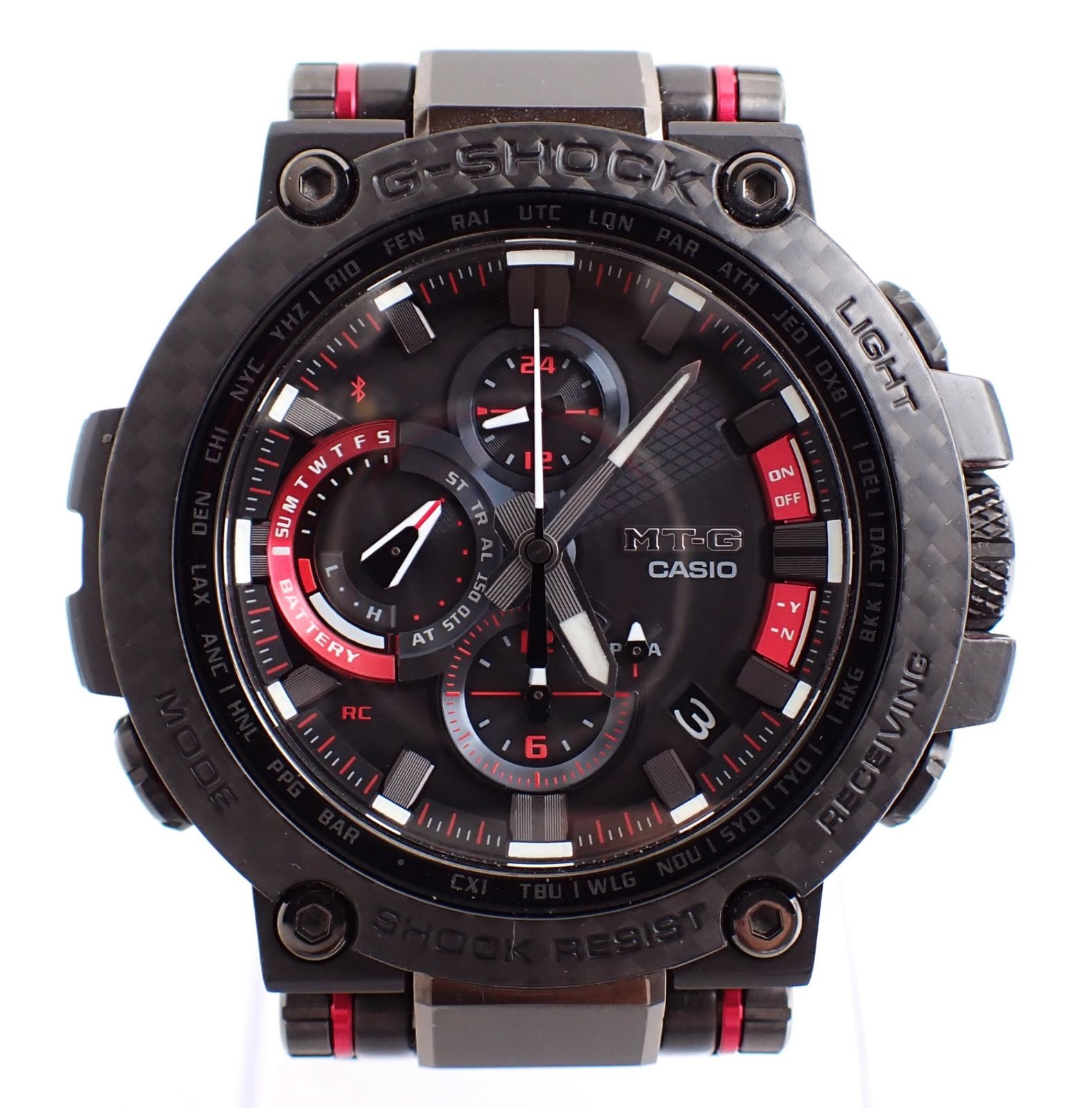 CASIO(カシオ) G-SHOCK MTG-B1000シリーズ MTG-1000XBD-1AJF 樹脂/SS ソーラークォーツ ジーショック メンズ