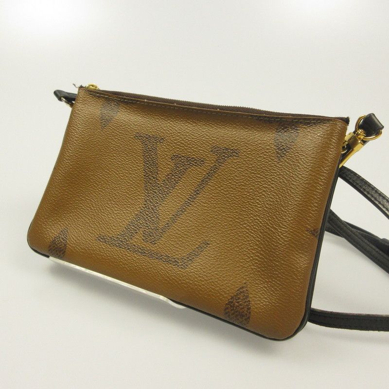 【姫路東店】 中古 LOUIS VUITTON | ルイ・ヴィトン ショルダーバッグ ポシェットドゥーブルジップ M69203 モノグラム ジャイアント 【122】