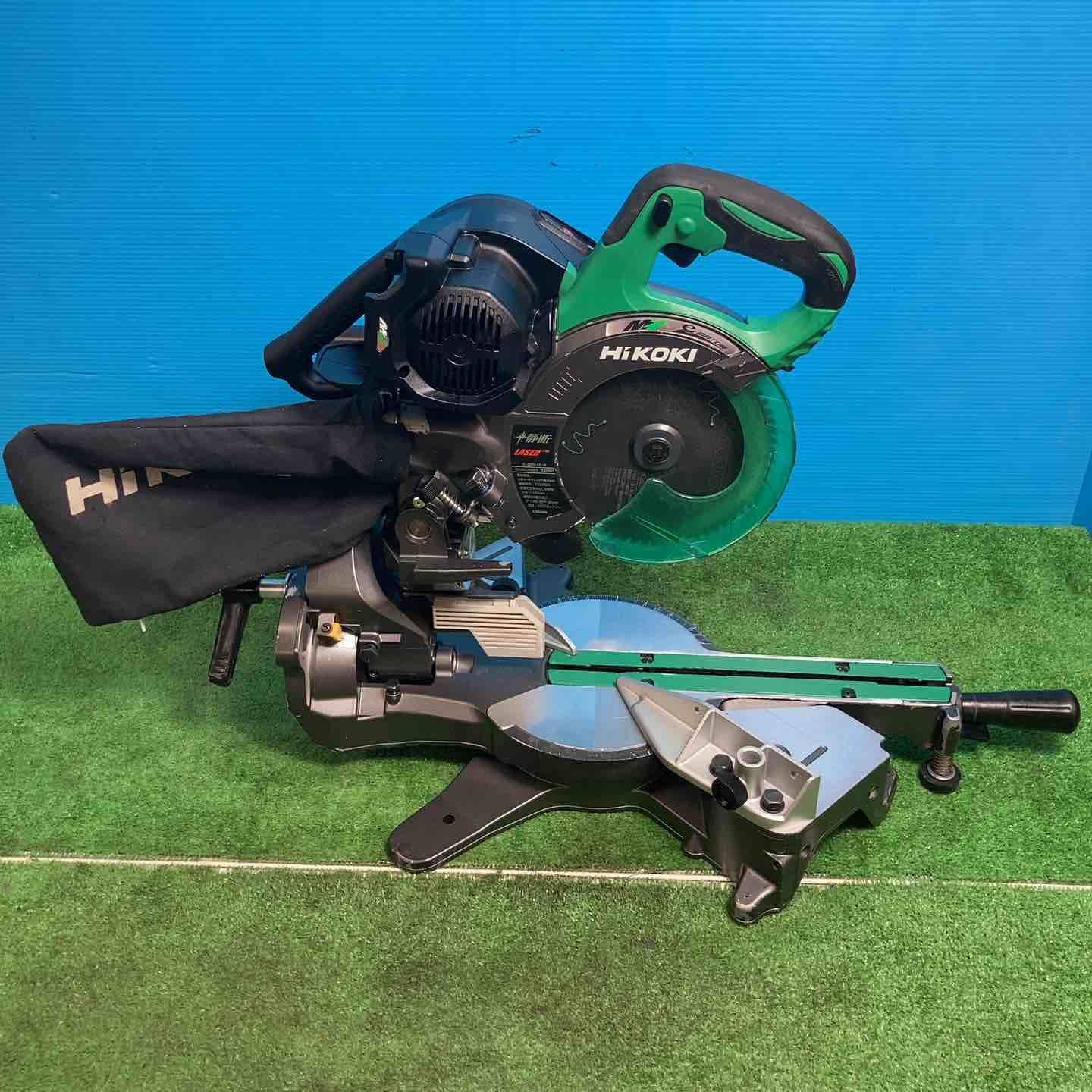 中古品☆ハイコーキ(HIKOKI ※旧:日立工機) コードレス卓上スライド丸