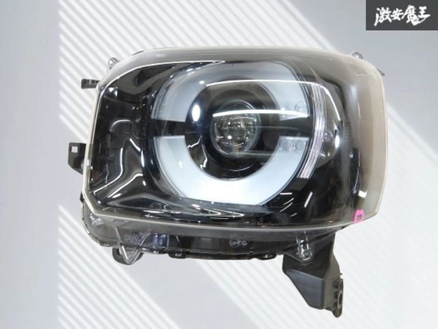 【割れ無し】 ホンダ 純正 JF5 JF6 N-BOX Nボックス LED ヘッドライト ヘッドランプ 左 左側 助手席側 33150-32R-N03 / STANLEY W6705 棚