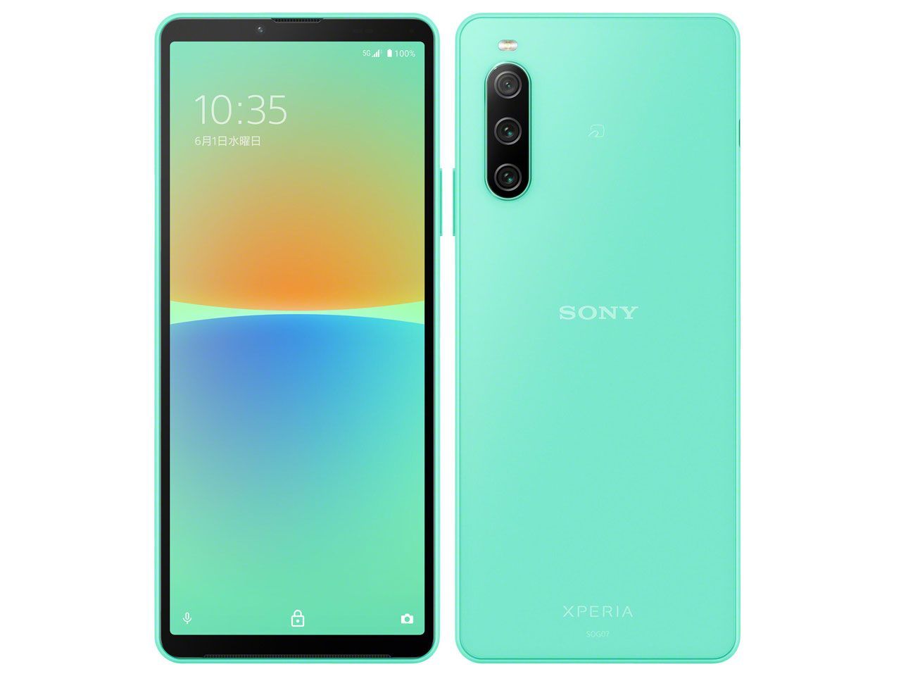 新品 Xperia 10 IV SOG07 ミント SIMフリー - メルカリ
