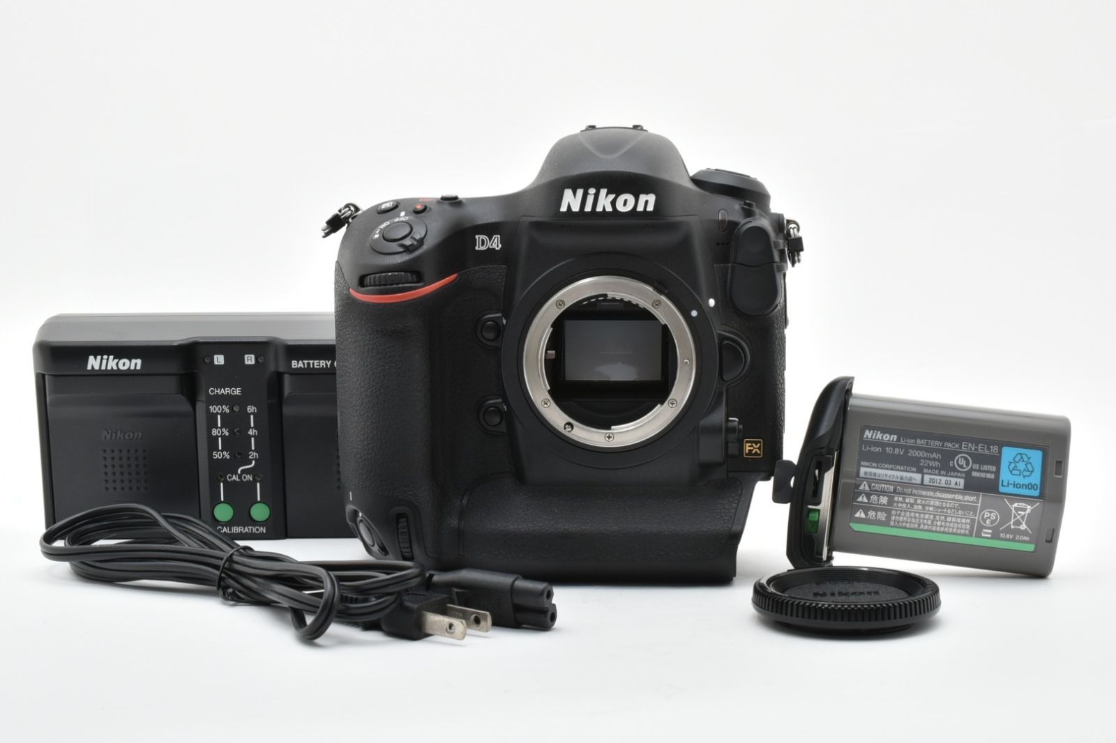 ★極上品★ 《シャッター数 9867回》Nikon ニコン D4 ボディ デジタル一眼レフ #K893