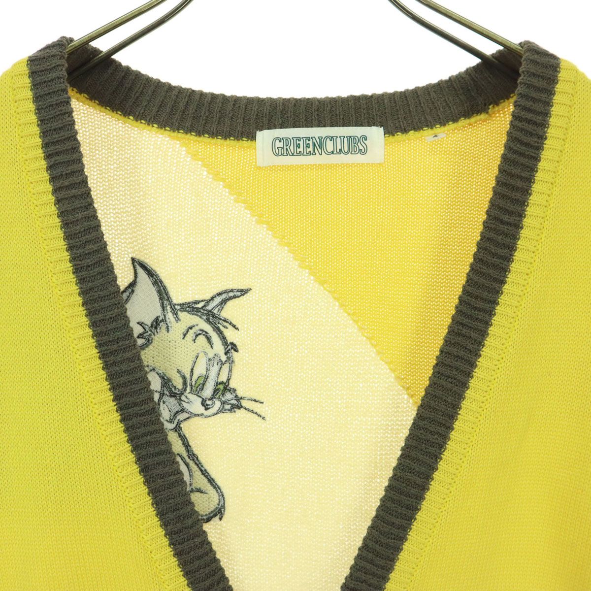 GREENCLUBS グリーンクラブ 日本製 刺繍 キャラクター ノースリーブ 