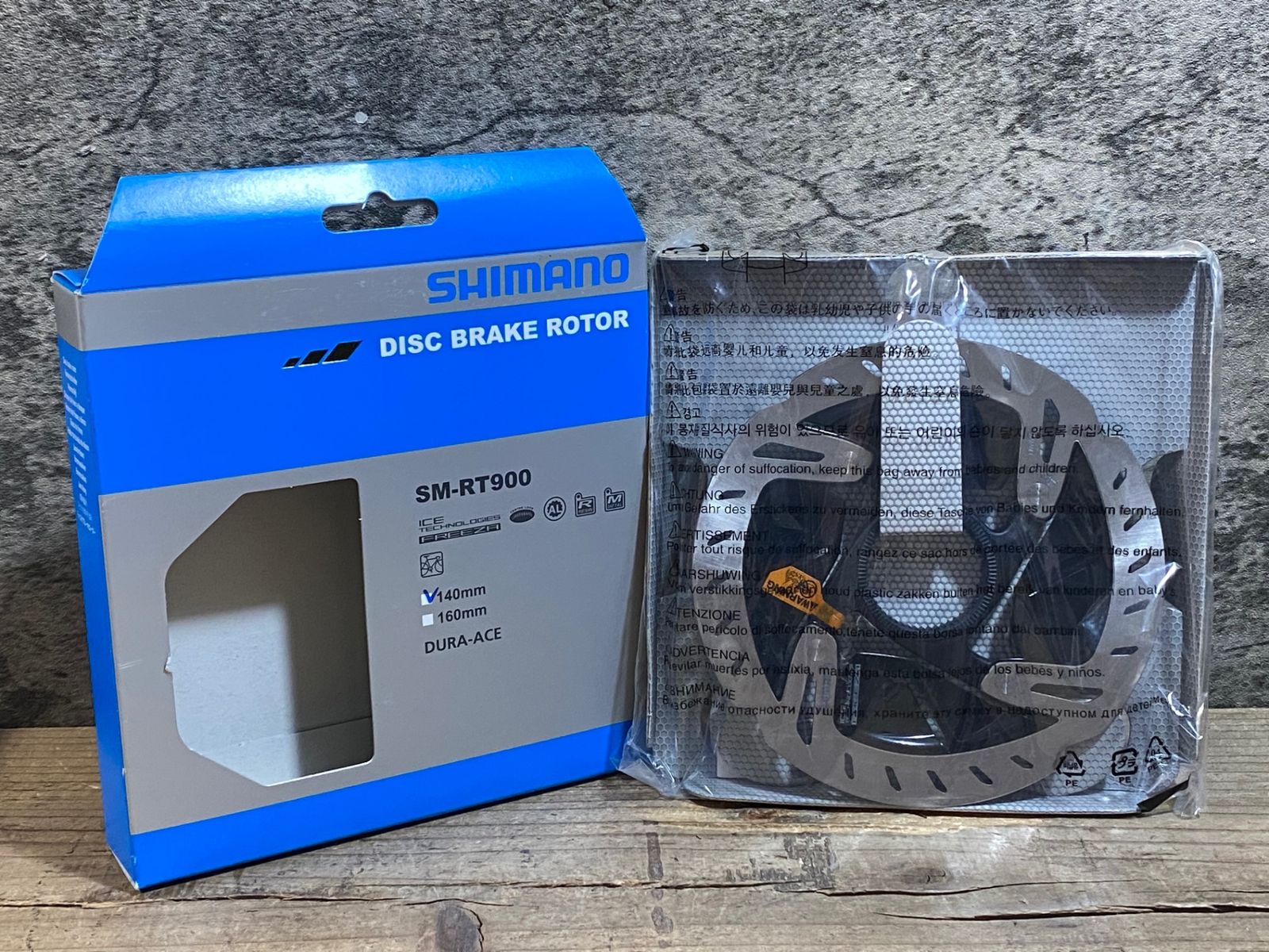 KD739 シマノ SHIMANO デュラエース DURA-ACE SM-RT900 ディスクブレーキローター 140mm