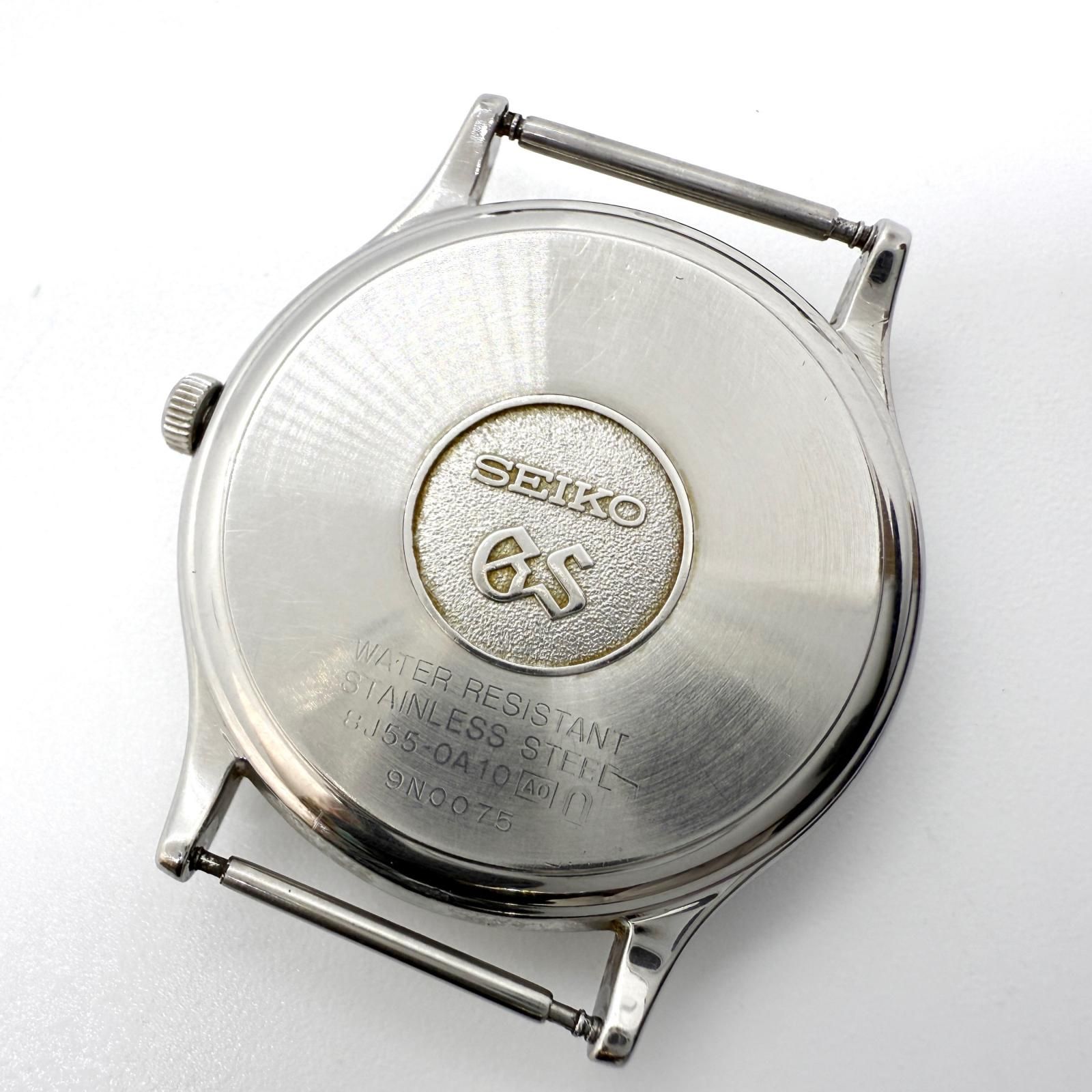 SEIKO セイコー グランドセイコー 8J55-0A10 ベージュ QZ メンズ 
