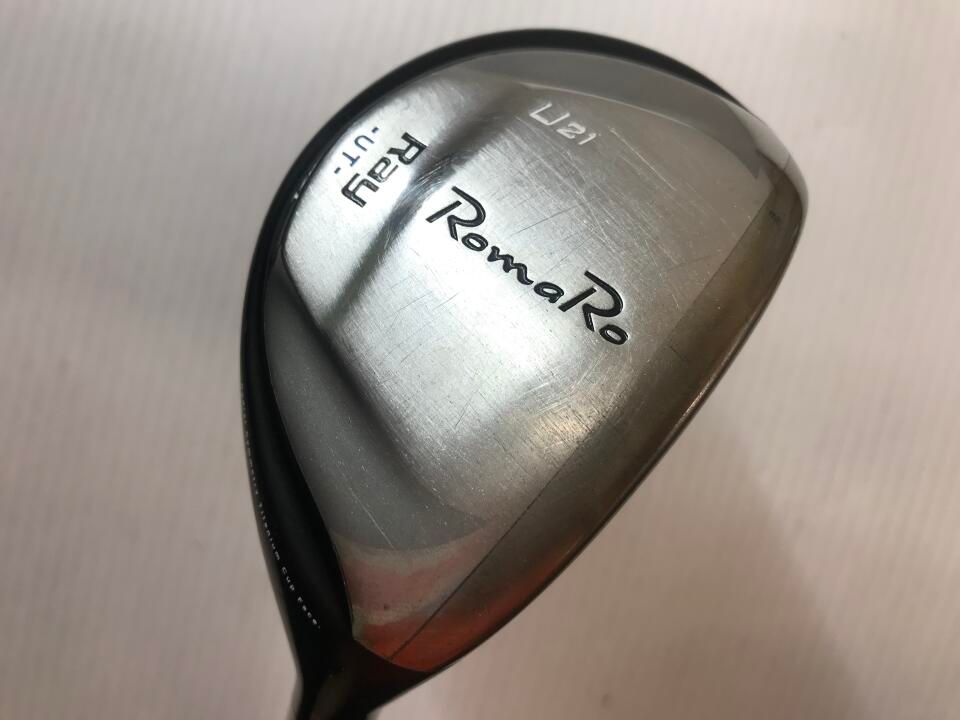 ロマロ　Ray UT　21度　ATTAS　７　Sフレックス　ユーティリティ　中古【最短即日発送】
