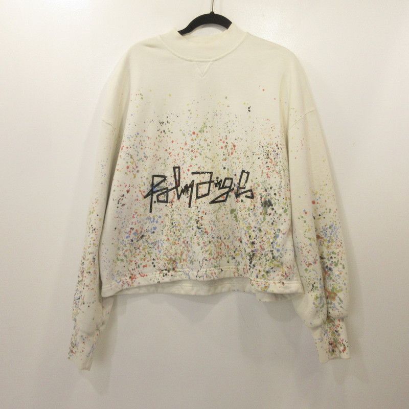 【姫路東店】 中古 Palm Angels | パームエンジェルス スウェット ペイントプリントスウェット PWBA024F20FLE002 国内正規品 【112】