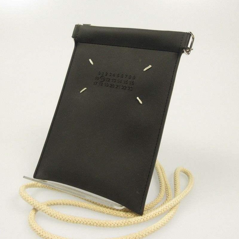 【姫路東店】 中古 Maison Margiela | メゾンマルジェラ その他小物 RUBBERIZED PHONE CASE S35UI0538 フォンホルダー ブラック 【121】
