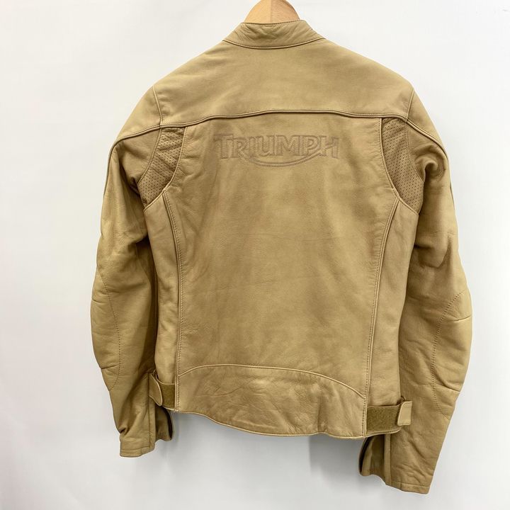 Triumph シングル ライダース ジャケット レザージャケット アウター