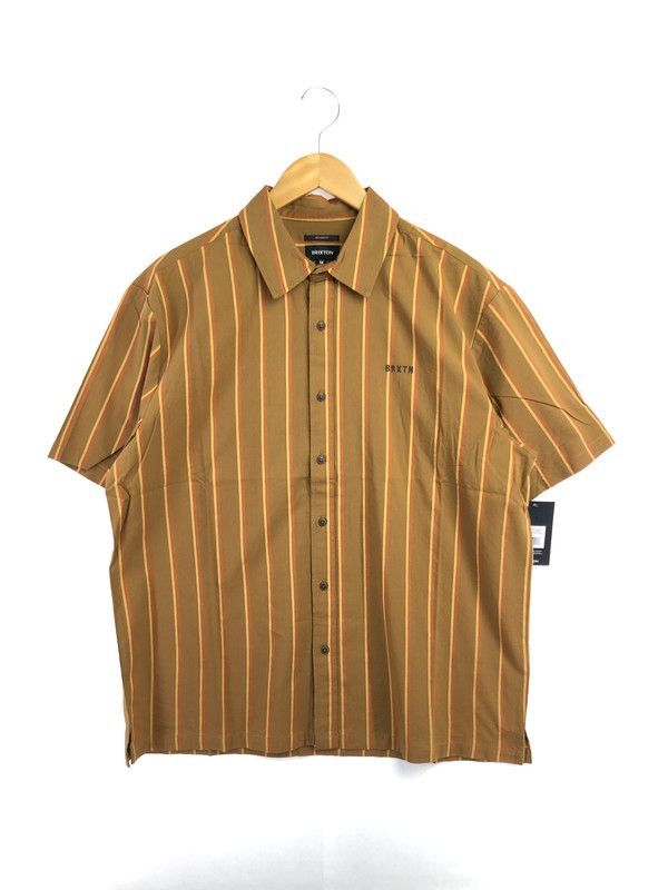 【中古品】 BRIXTON ブリクストン CRU STRIPE S/S SHIRT 01445 ストライプ ショートスリーブ シャツ 半袖シャツ トップス 【142-260509-rt-02-tag】