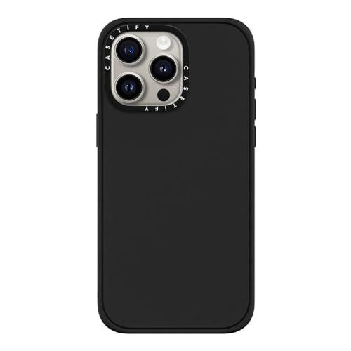 CASETiFY インパクト iPhone 15 Pro Max ケース [MagSafe対応/薄型 軽量/耐衝撃] - マットブラック shu e30e1c66